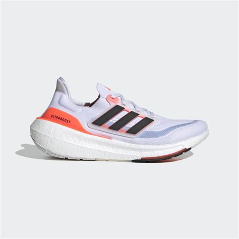 Adidas ultra white running shoes